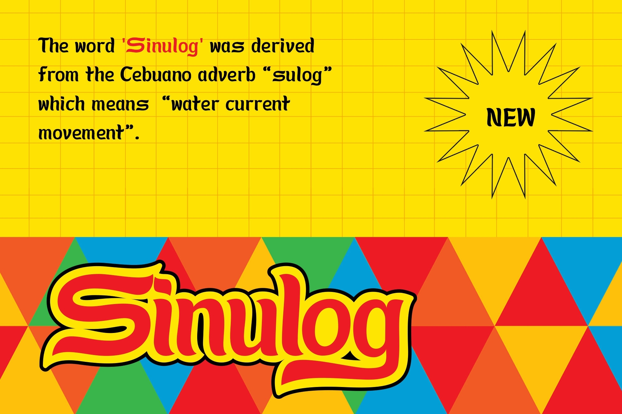 Sinulog font