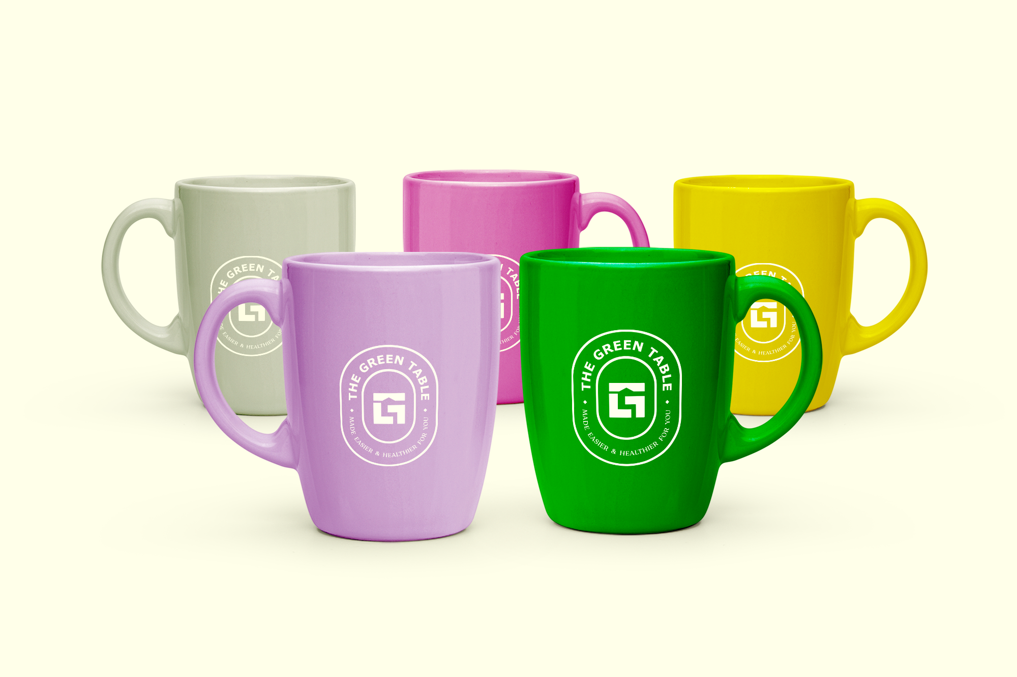 The Green Table Ph - Mug Design - Tribox Design